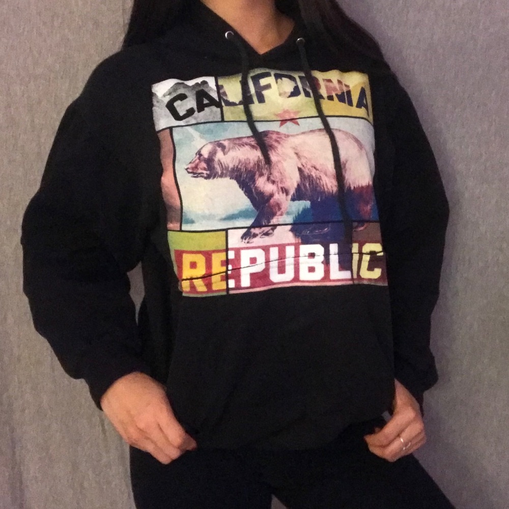 California republic hoodie